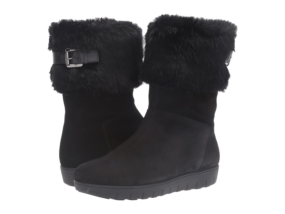 Aquatalia Willow (Black Suede) Women