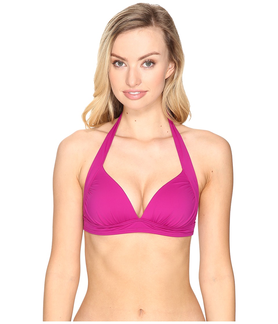 Tommy Bahama Pearl Halter Bikini Top (Wild Orchid Pink) Women