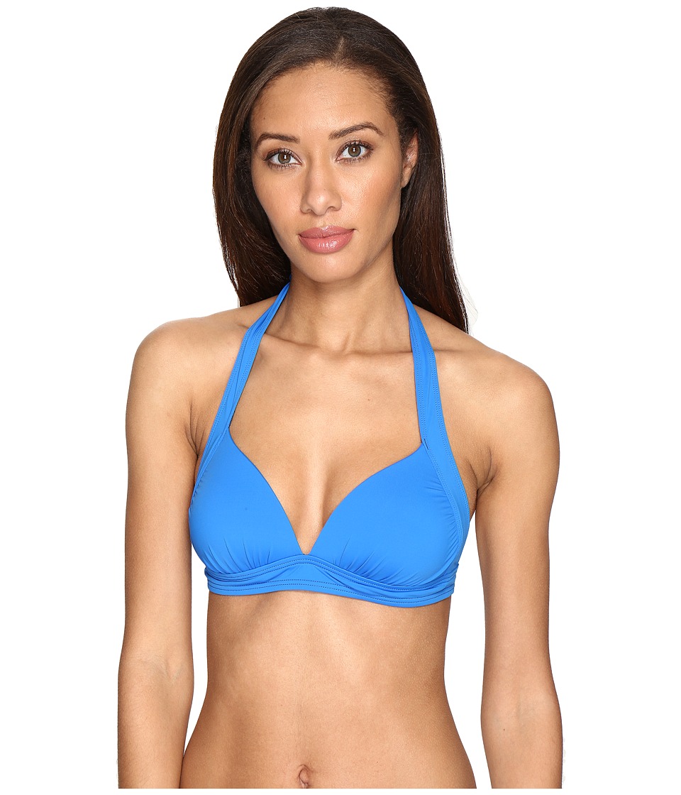 Tommy Bahama Pearl Halter Bikini Top (Vivid Blue) Women