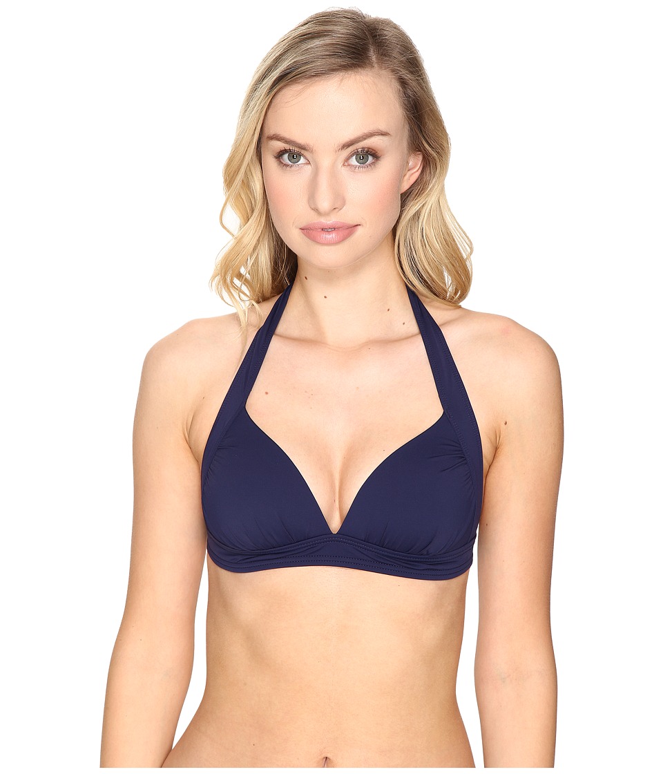 Tommy Bahama Pearl Halter Bikini Top (Mare Navy) Women