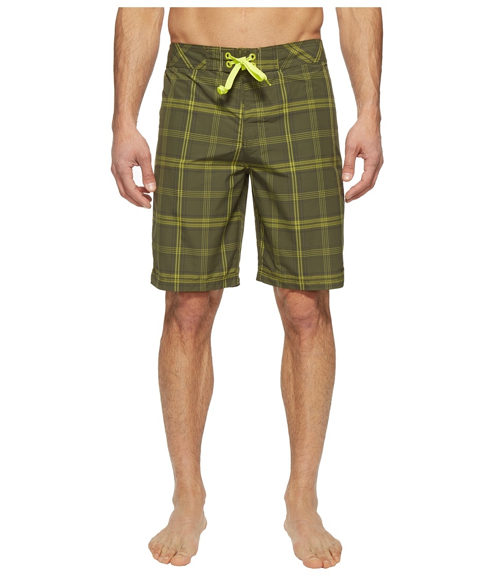 Prana El Porto Boardshort (Cargo Green) Men