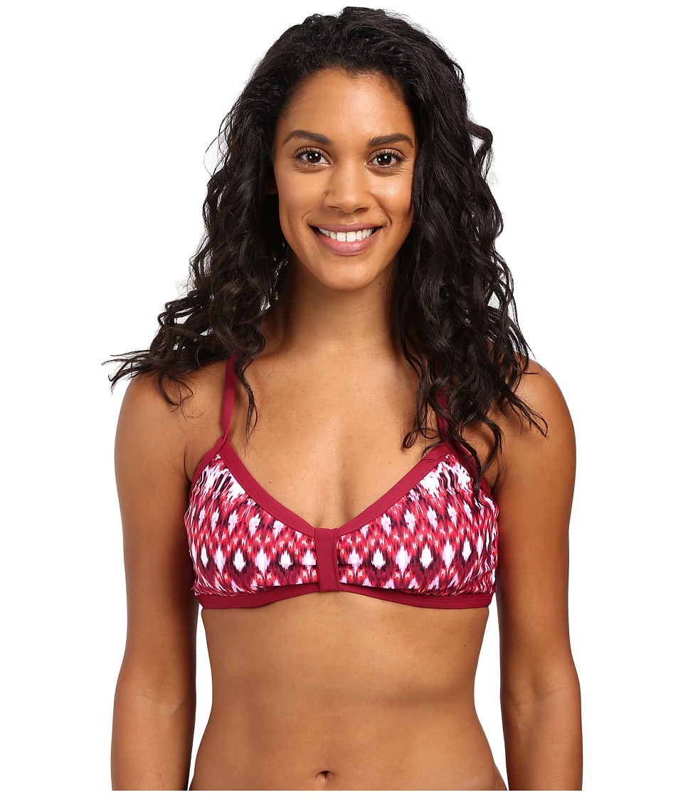 Next by Athena Native Mantra In Training 2 Sport Bra (Berry) Women