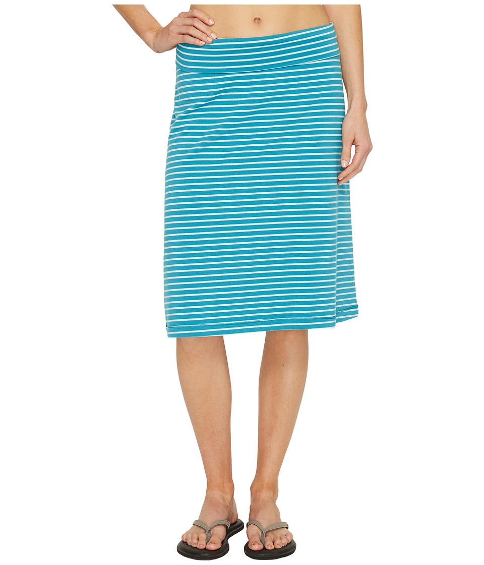 Royal Robbins Active Essential Stripe Skirt (Reservoir) Women