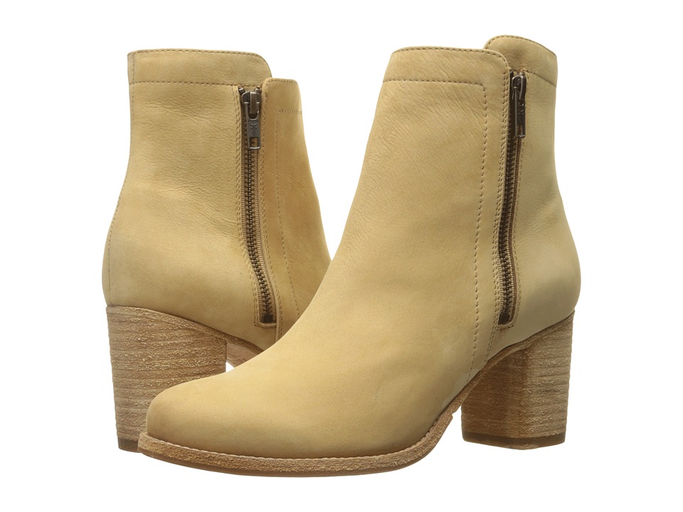 Frye Addie Double Zip (Sand Soft Italian Nubuck) Women