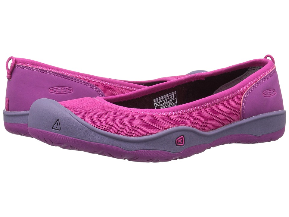 Keen Kids Moxie Flat (Little Kid/Big Kid) (Very Berry/Purple Wine) Girl