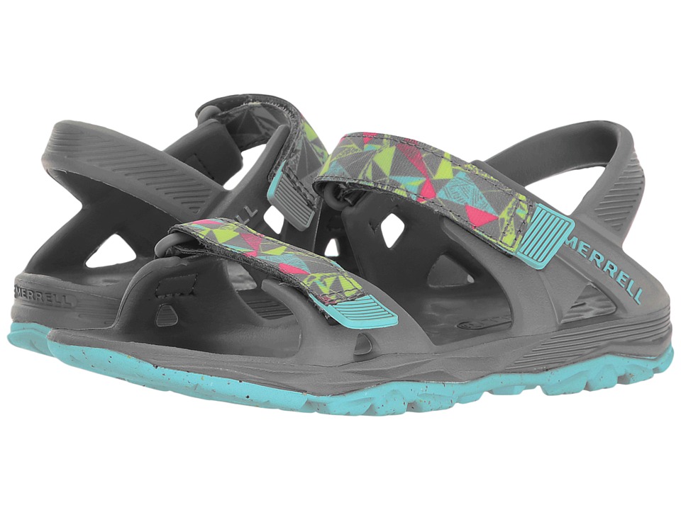 Merrell Kids Hydro Drift (Toddler/Little Kid/Big Kid) (Grey/Multi) Girls Shoes