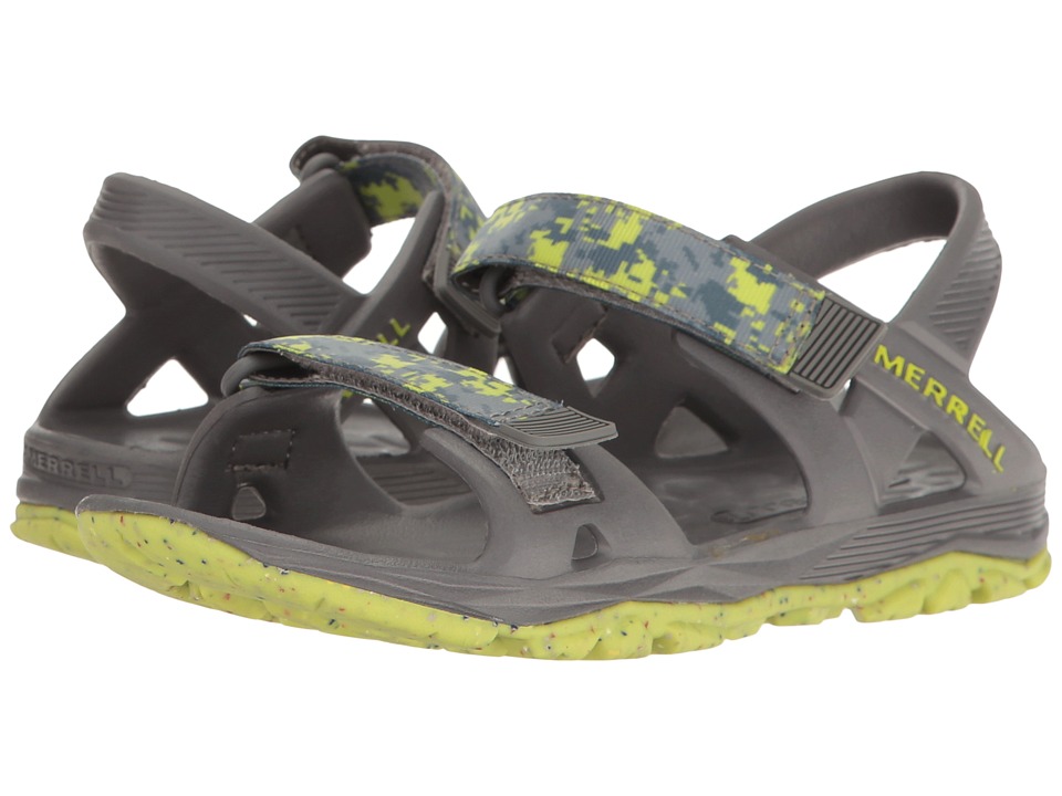 Merrell Kids Hydro Drift (Toddler/Little Kid/Big Kid) (Grey/Lime) Boys Shoes