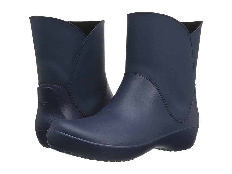 Crocs RainFloe Bootie (Navy) Women