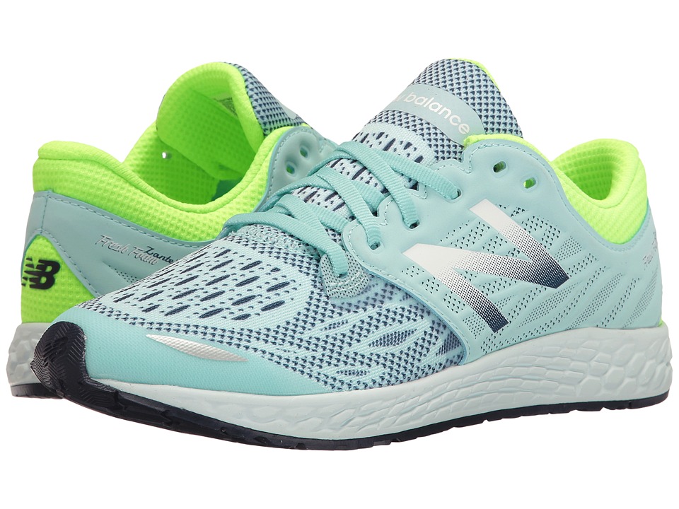New Balance Kids Fresh Foam Zante v3 (Big Kid) (Green/Blue) Girls Shoes