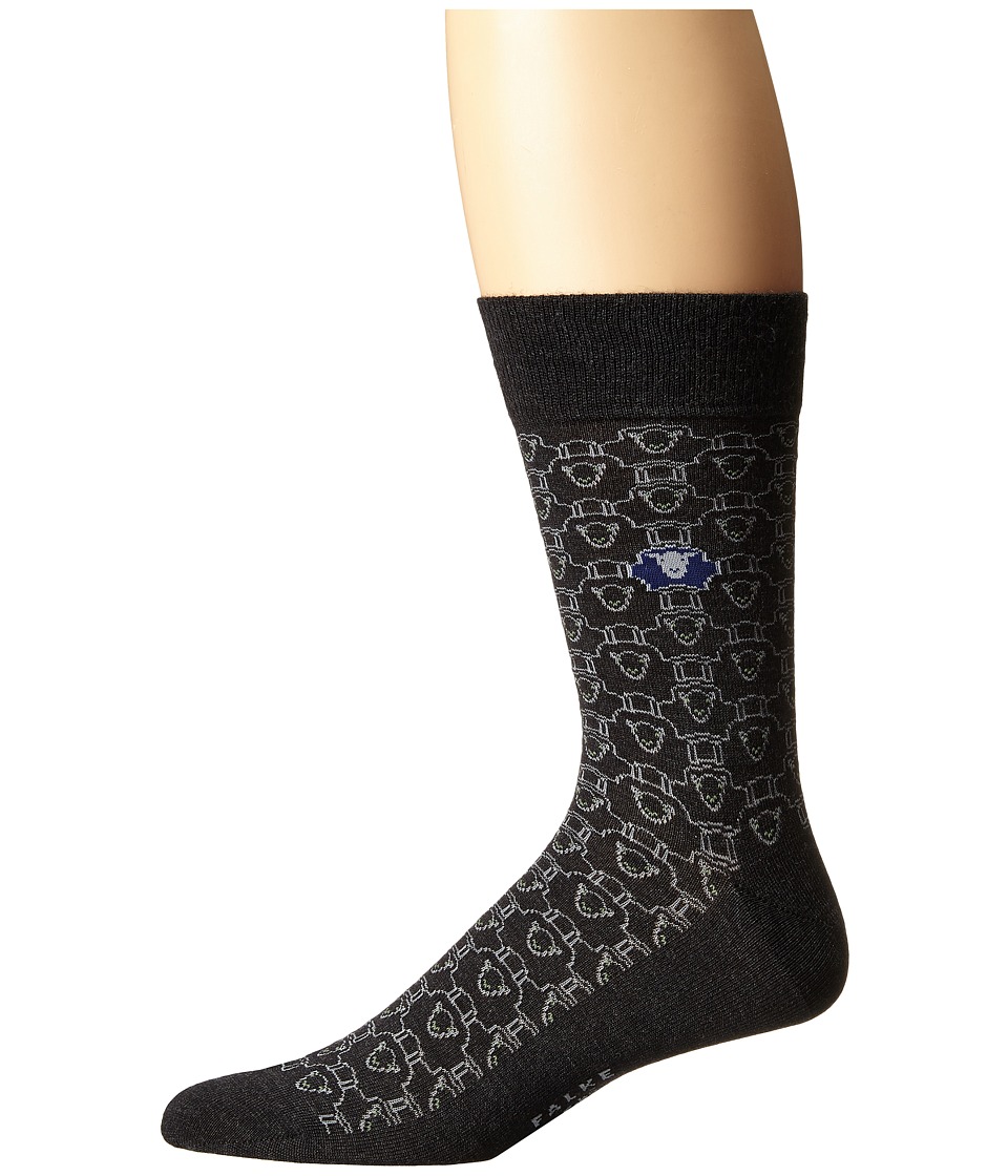 Falke - Dolly Sock (Anthracite Melange) Men's Crew Cut Socks Shoes Falke - Dolly Sock (Anthracite Melange) Men's Crew Cut Socks Shoes