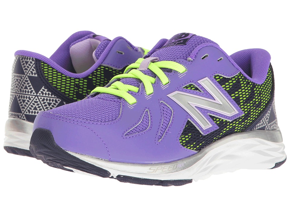 New Balance Kids KJ790v6 (Little Kid/Big Kid) (Purple/Blue) Girls Shoes