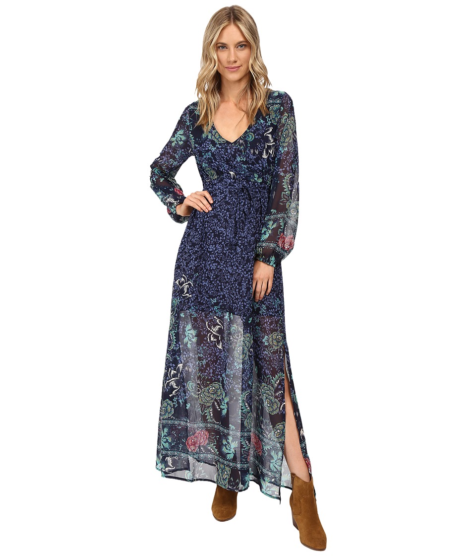 Billabong Dreaming Away Maxi Dress (Peacoat) Women