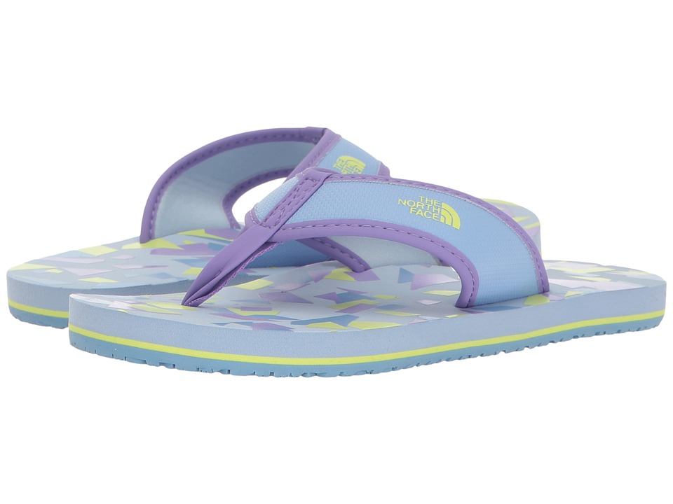 The North Face Kids Base Camp Flip-Flop (Toddler/Little Kid/Big Kid) (Paisley Purple/Rave Green) Girls Shoes