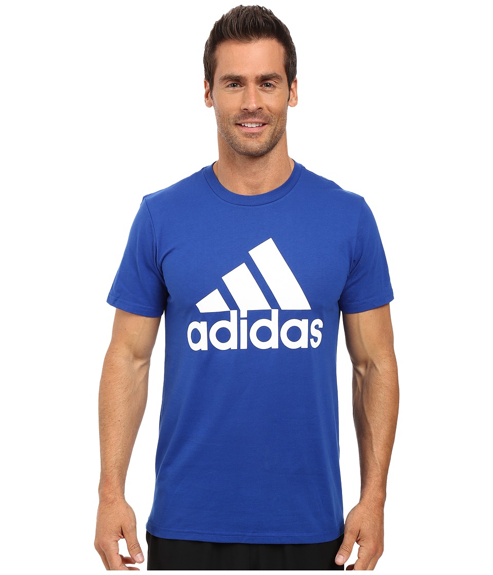 adidas - Badge of Sport Classic Tee (Collegiate Royal/White) Men