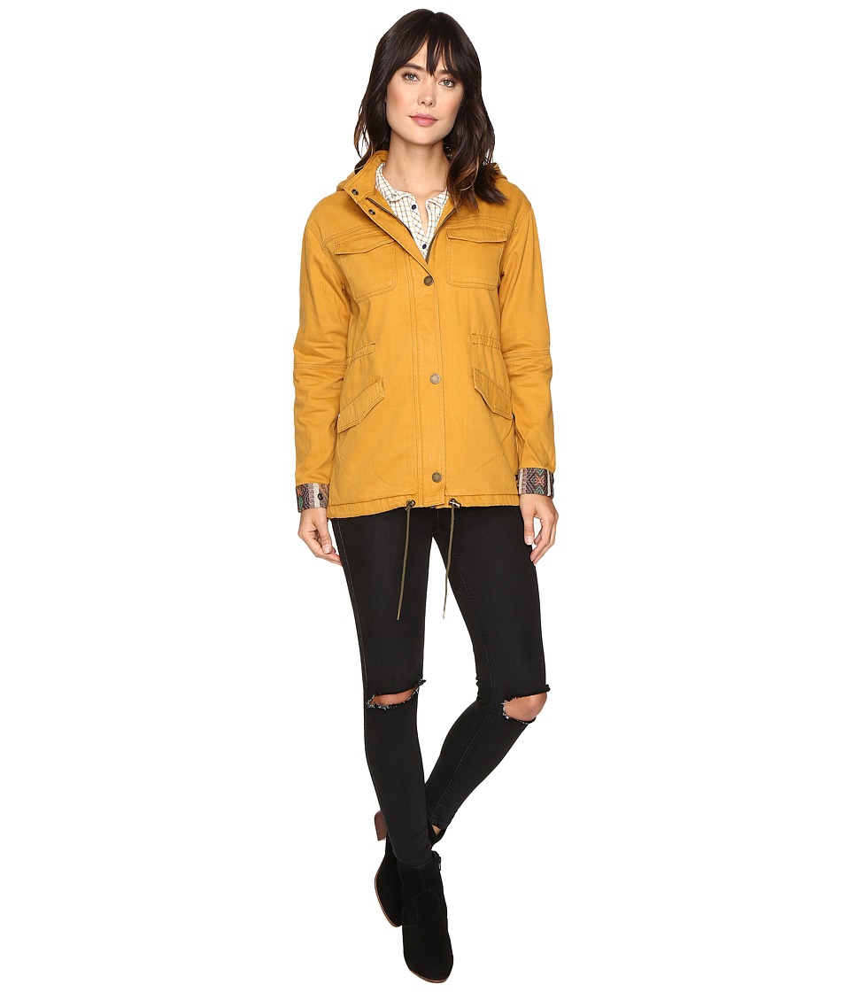Roxy - Fancy Durban Jacket (Honey Mustard) Women