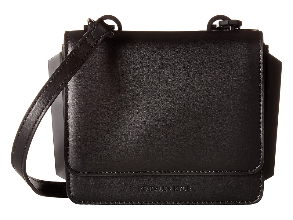 UPC 674196100068 product image for KENDALL + KYLIE - Baxter Mini Crossbody (Black) Cross Body Handbags | upcitemdb.com