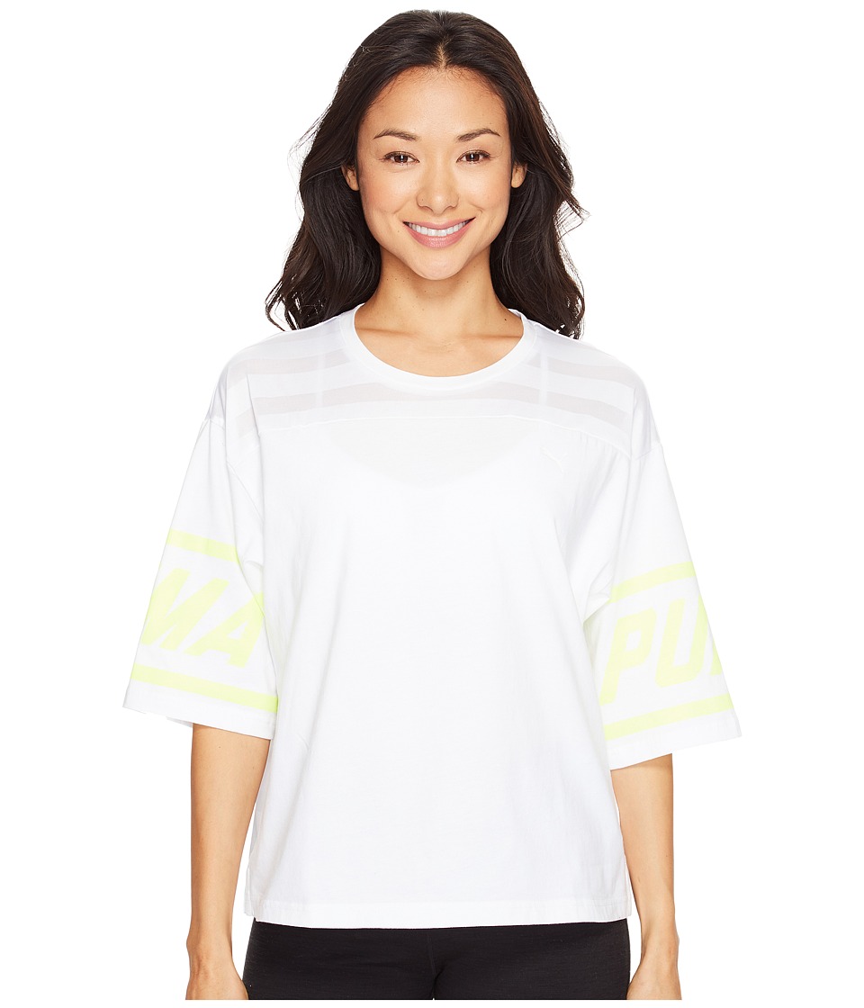 PUMA Burnout Tee (PUMA White) Women