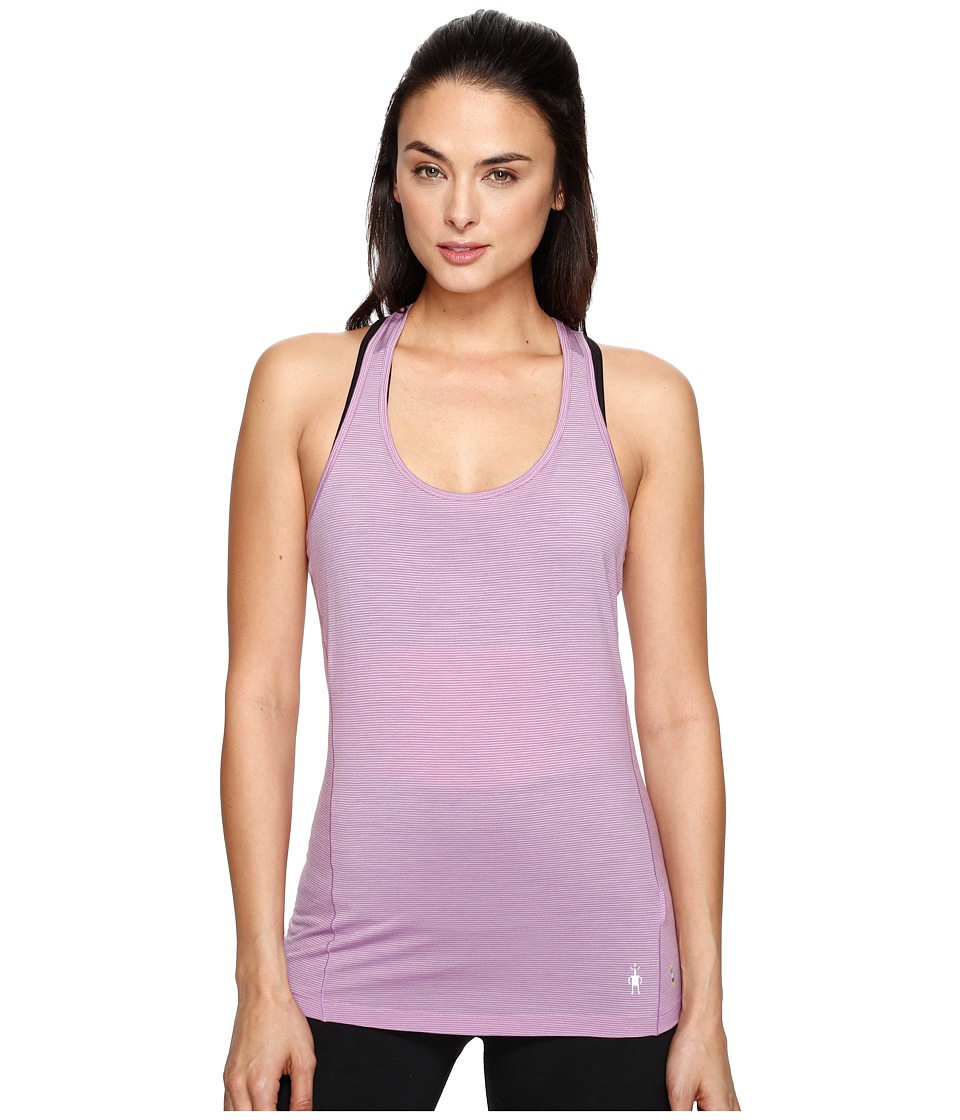Smartwool Merino 150 Baselayer Pattern Tank Top (Lilac) Women