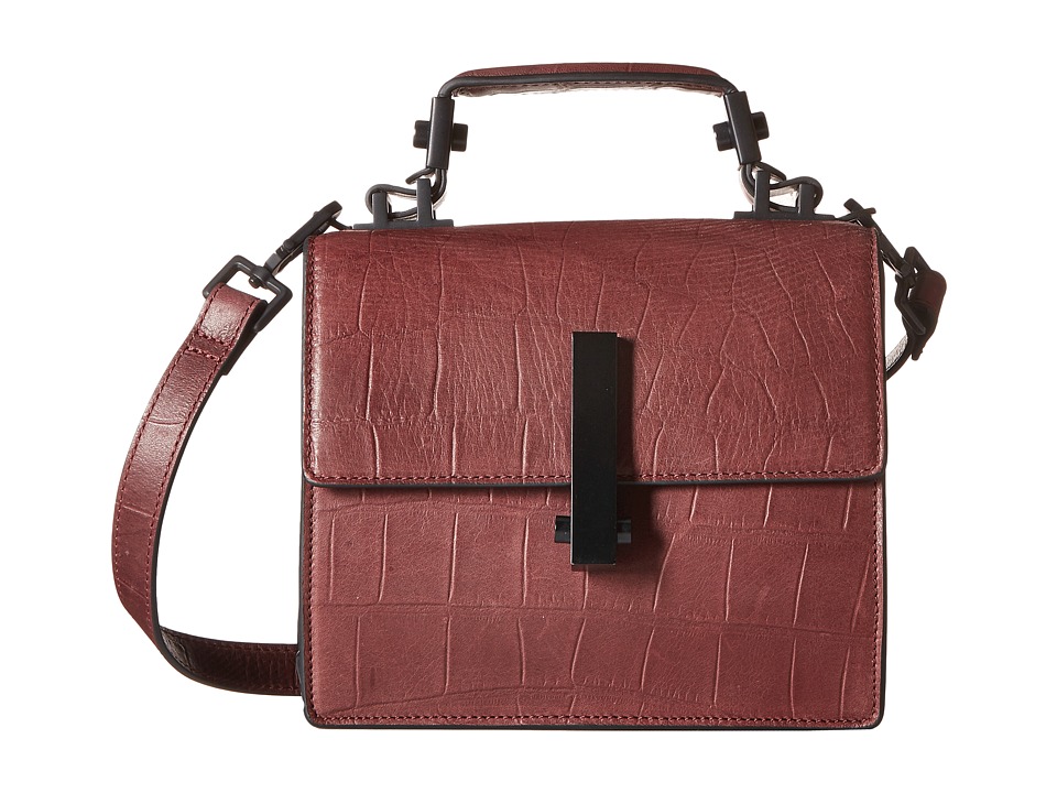 UPC 674196100006 product image for KENDALL + KYLIE - Minato Mini Crossbody (Red Plum) Cross Body Handbags | upcitemdb.com