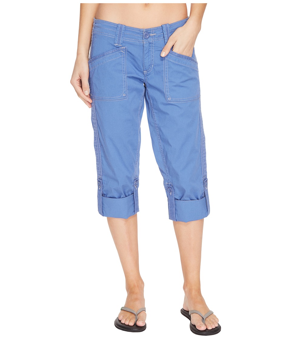 Aventura Clothing - Arden Standard Rise Capri (Dutch Blue) Women