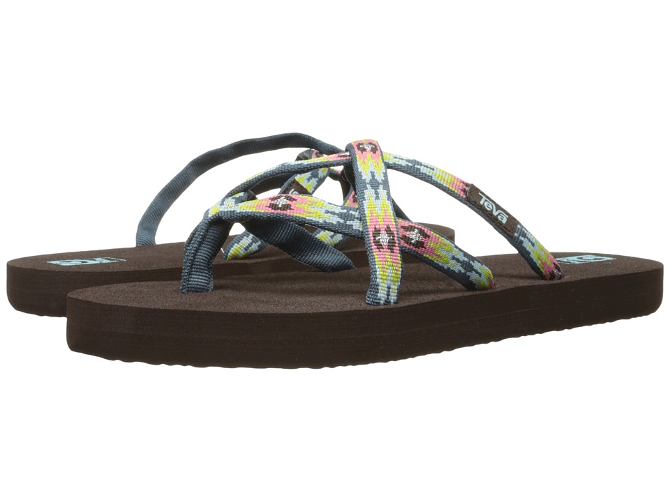 Teva Kids Olowahu (Little Kid/Big Kid) (Pana Chocolate) Girls Shoes