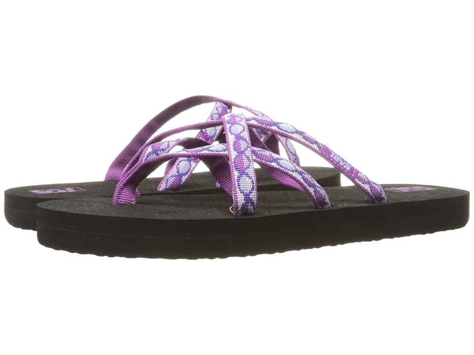 Teva Kids Olowahu (Little Kid/Big Kid) (Zaro Purple) Girls Shoes