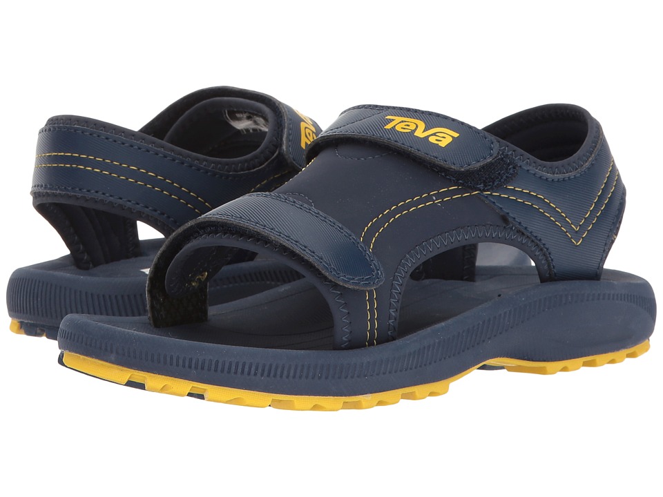 Teva Kids Psyclone 4 (Little Kid) (Navy/Yellow) Boys Shoes
