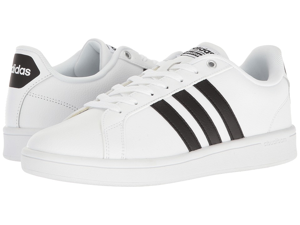 Adidas Men S Cloudfoam Advantage Shoes White Adidas Men S Cloudfoam Advantage Shoes White