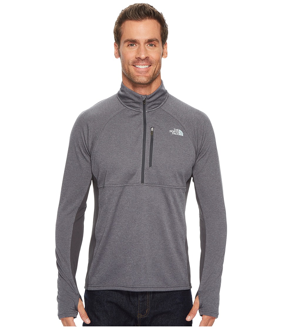 The North Face Impulse Active 1/4 Zip (TNF Medium Grey Heather/Asphalt Grey) Men