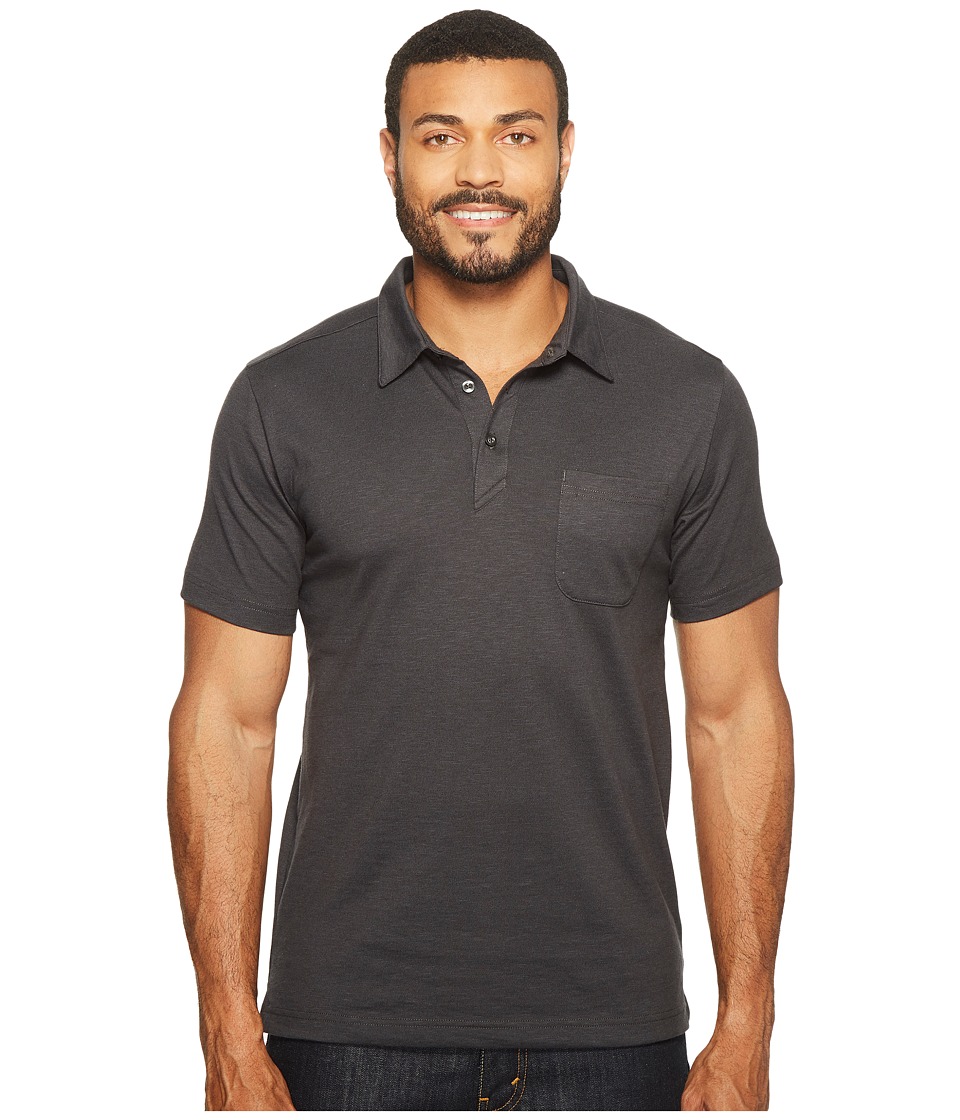 The North Face Short Sleeve Detour Polo (TNF Dark Grey Heather (Prior Season)) Men