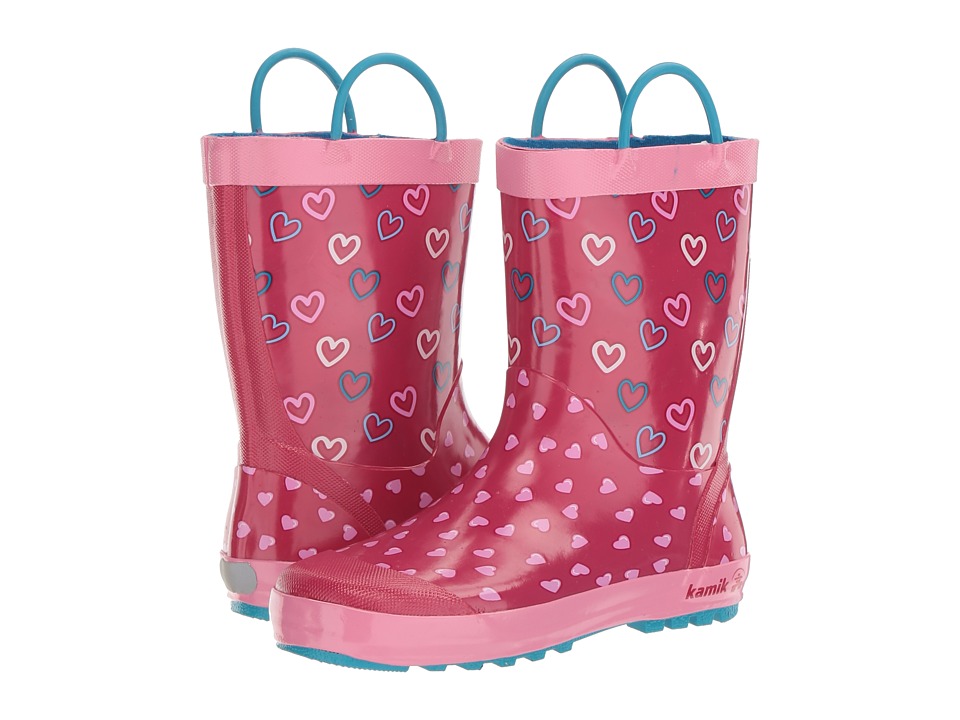 Kamik Kids Cherish (Little Kid) (Bright Rose) Girls Shoes