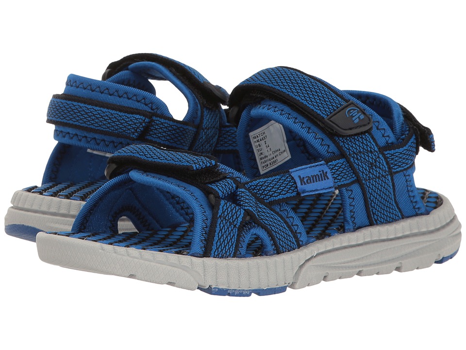 Kamik Kids Match (Little Kid/Big Kid) (Navy/Blue) Boys Shoes