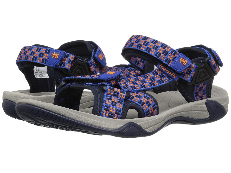 Kamik Kids Lowtide 2 (Little Kid/Big Kid) (Strong Blue) Boys Shoes