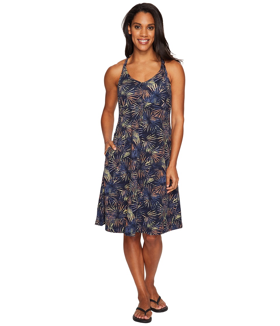ExOfficio Wanderlux Print Tank Dress (Indigo) Women