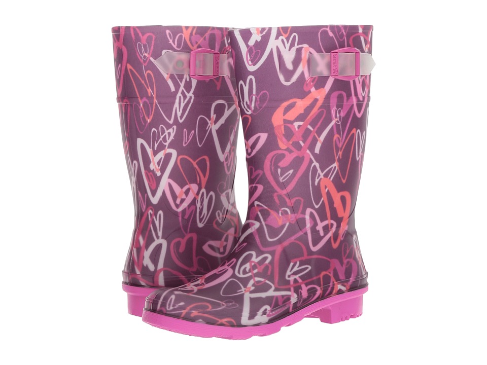 Kamik Kids Scribble (Little Kid/Big Kid) (Dark Purple) Girls Shoes