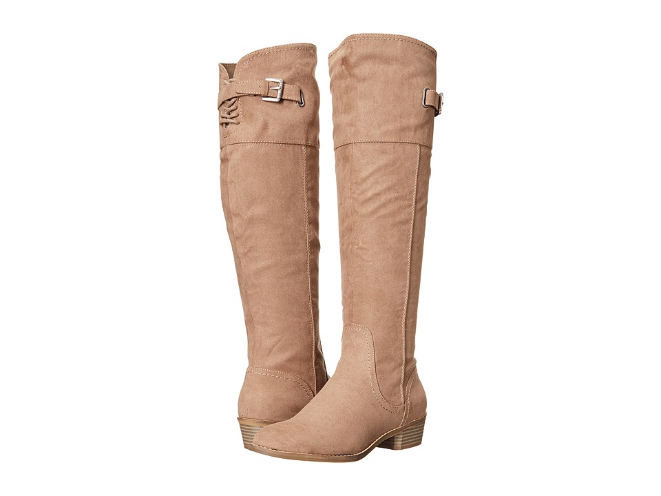 guess taupe boots