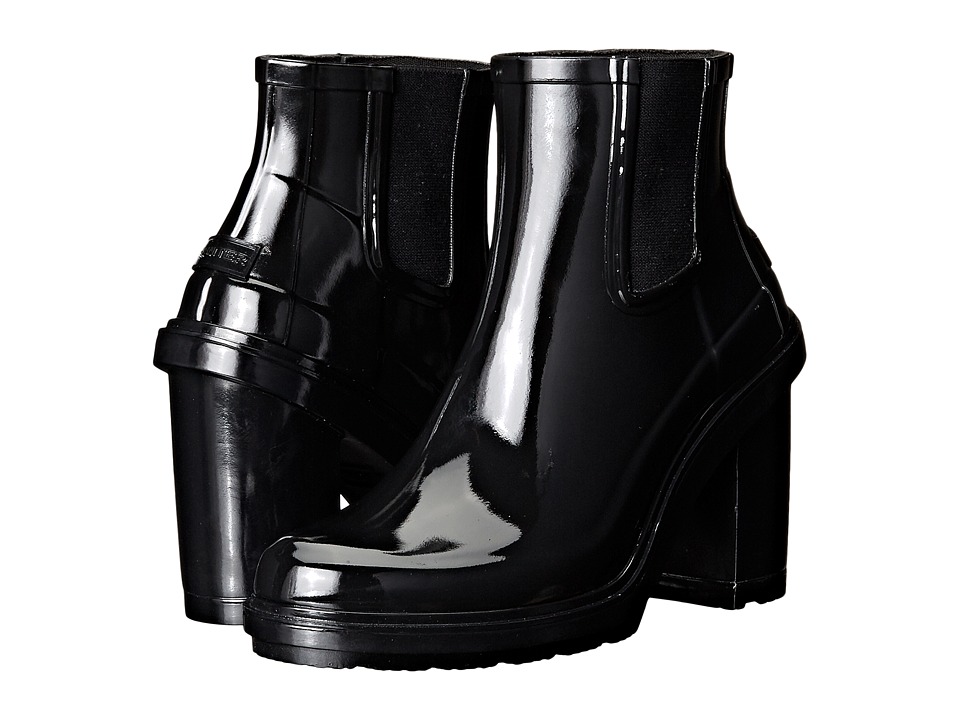 Hunter Original Refined High Heel Chelsea (Black) Women