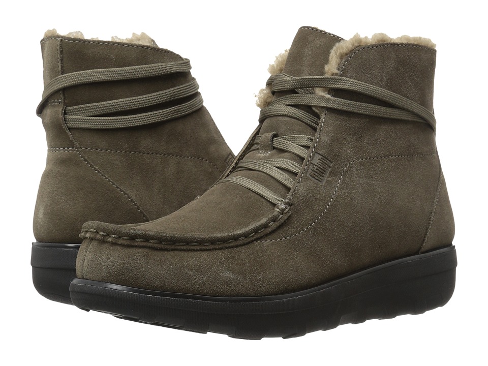 FitFlop Loaff Lace-Up Ankle Boot (Bungee Cord) Women