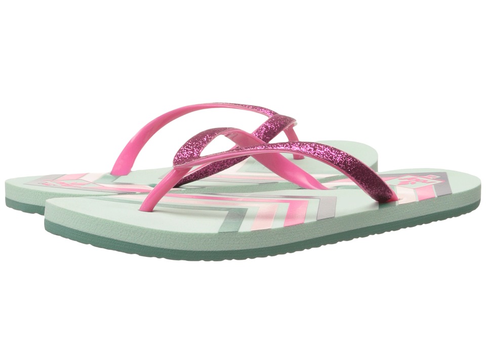 Reef Kids Little Stargazer Prints (Infant/Toddler/Little Kid/Big Kid) (Mint Chevron) Girls Shoes