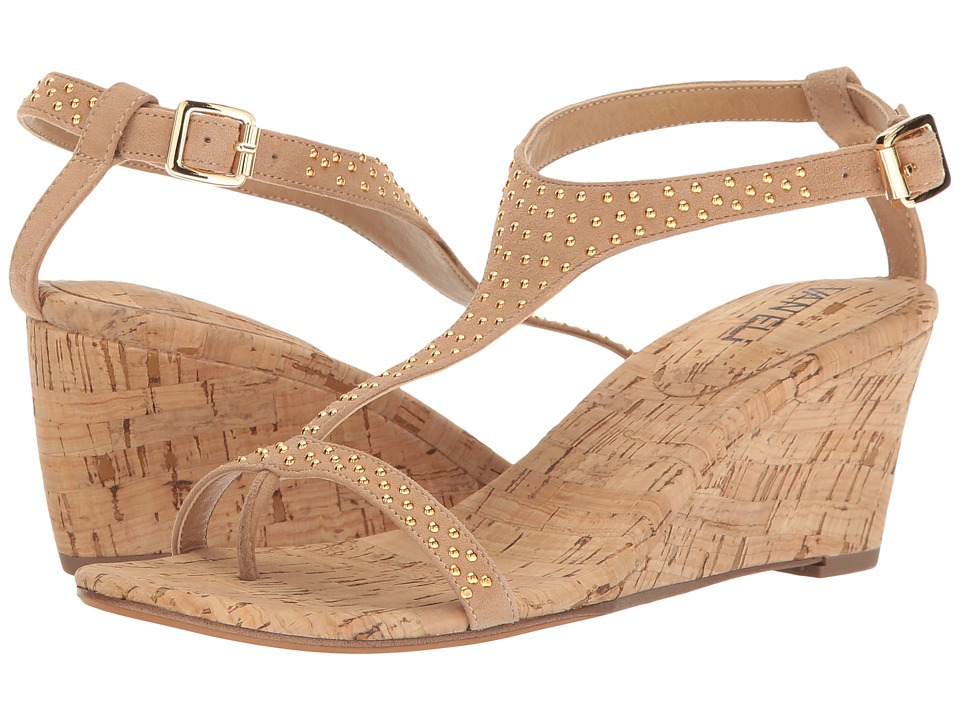 Vaneli Maryam (Desert Suede/Gold Studs/Gold Buckle) Women