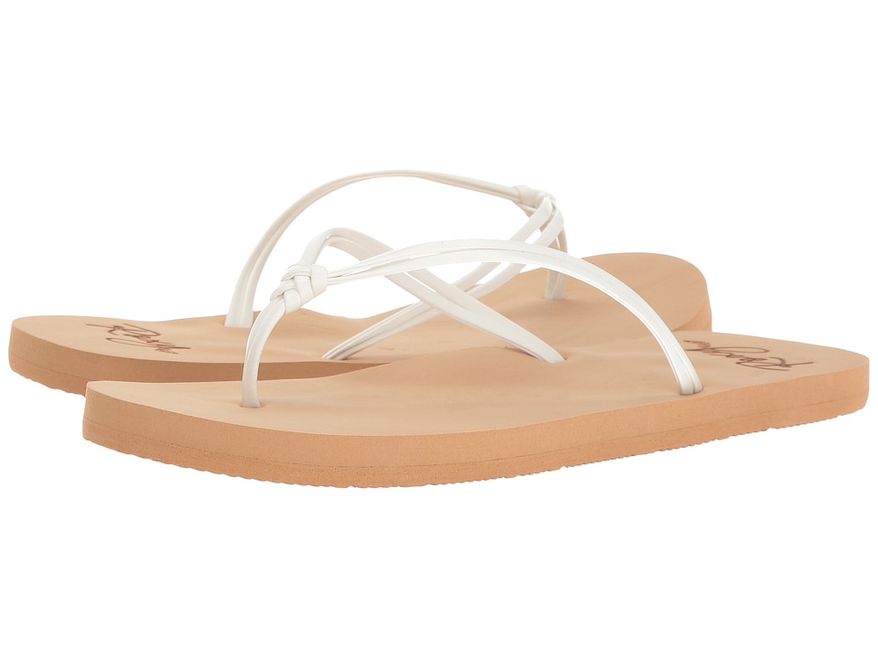 Roxy Kids Lahaina (Little Kid/Big Kid) (White) Girls Shoes