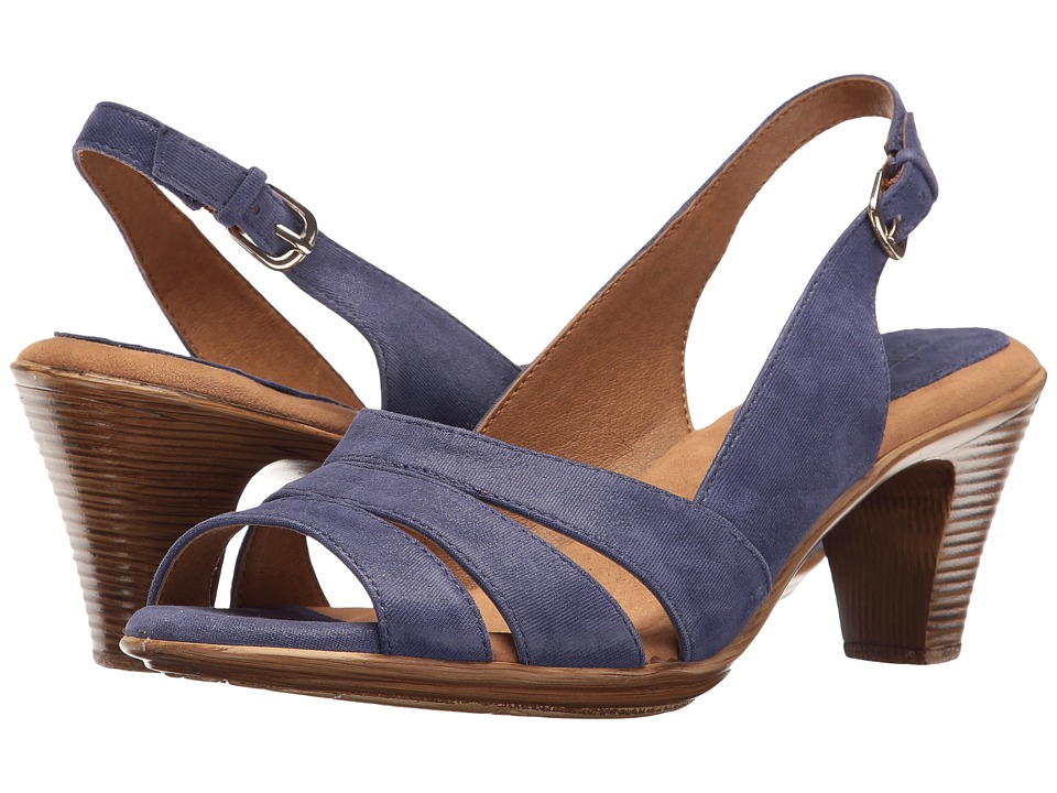 Comfortiva Neima Soft Spots (Cobalt Blue Mini Dot Suede) Women