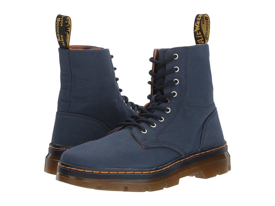 Dr. Martens Combs (Indigo Canvas) Boots