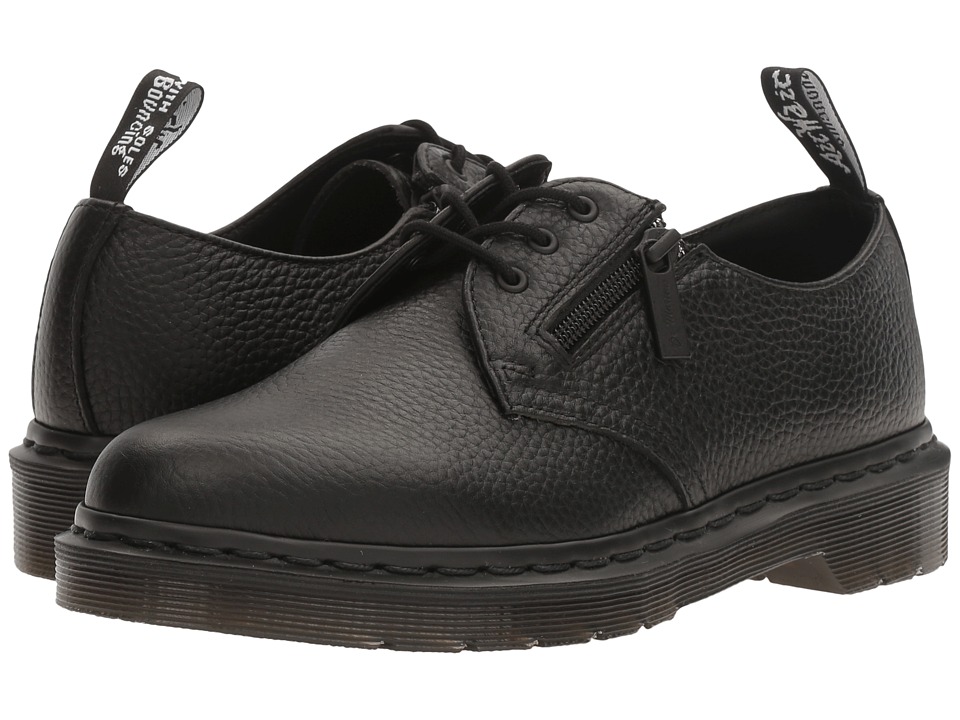 Dr. Martens 1461 w/ Zip (Black Aunt Sally) Women