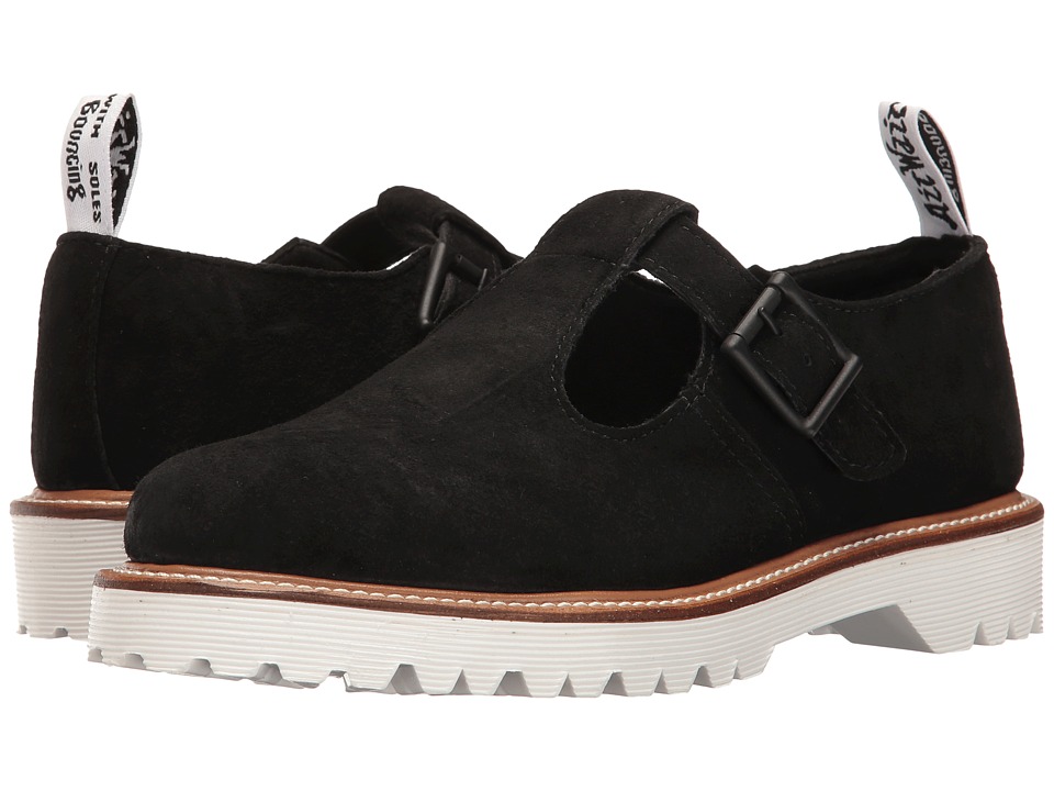 UPC 190665005554 Dr. Martens Polley II Black Soft Buck Women s Boots upcitemdb
