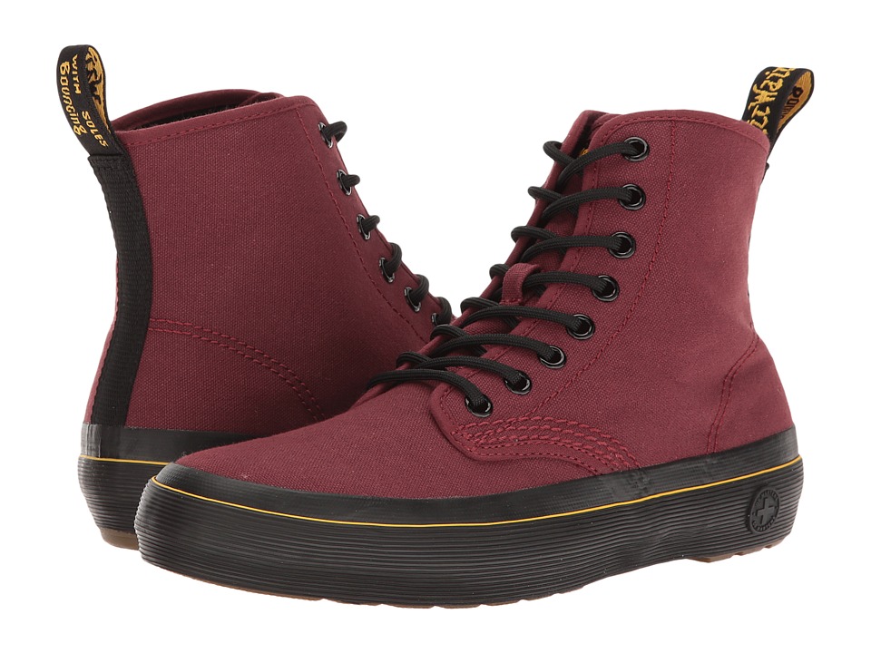 Dr. Martens Monet (Cherry Red Canvas) Women