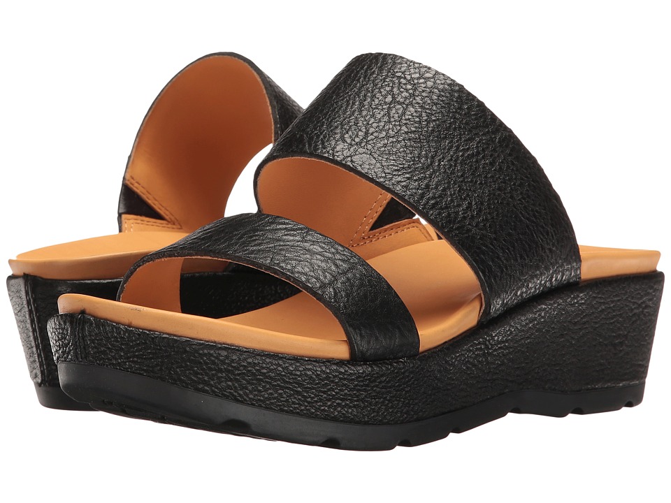Kork-Ease Kane (Black Full Grain) Women