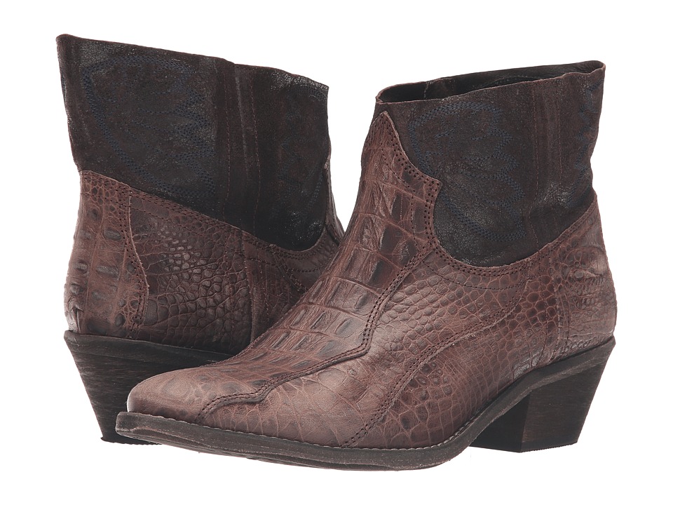Free People Dorado Ankle Boot (Brown Combo) Women