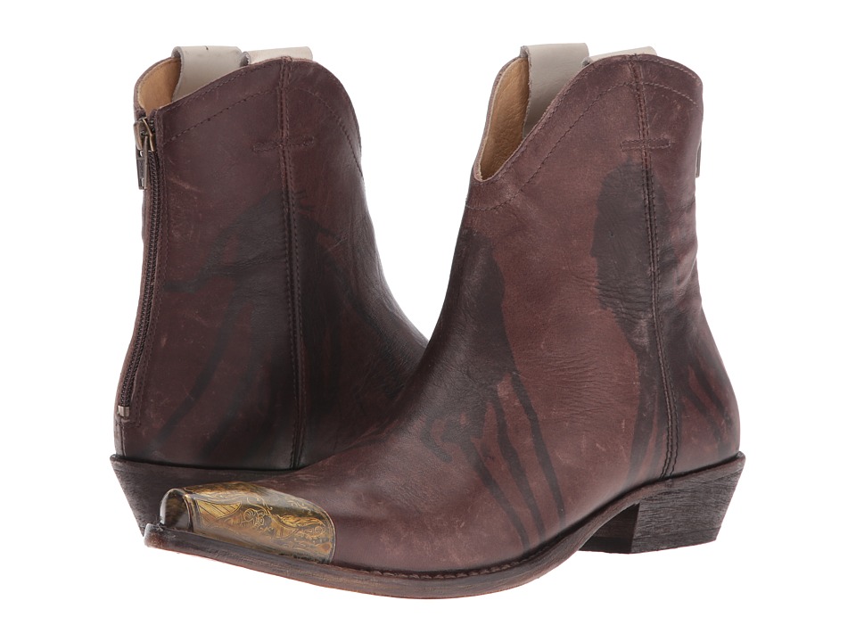 Free People Lost Trail Ankle Boot (Chocolate) Women