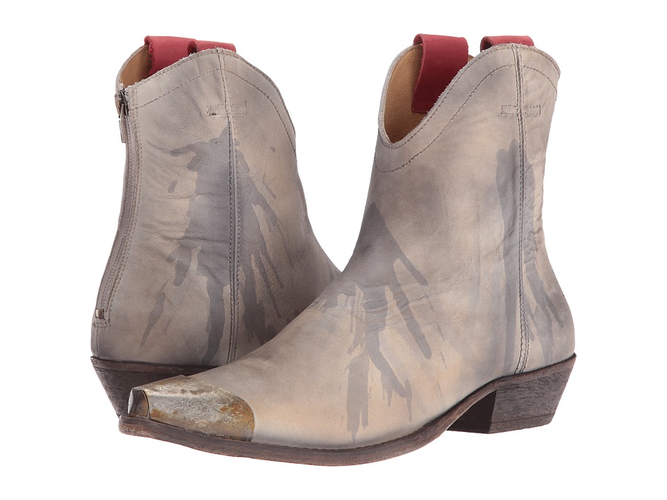 Free People Lost Trail Ankle Boot (Light Grey) Women